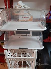 porta brioche a 2 scomparti