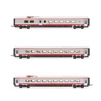 ARNOLD HN3511 Set 3 VAGONI ETR610 FRECCIA ARGENTO