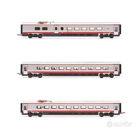 ARNOLD HN3511 Set 3 VAGONI ETR610 FRECCIA ARGENTO