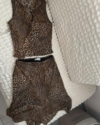 Vestito leopardato terranova