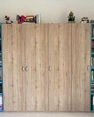 letto + libreria