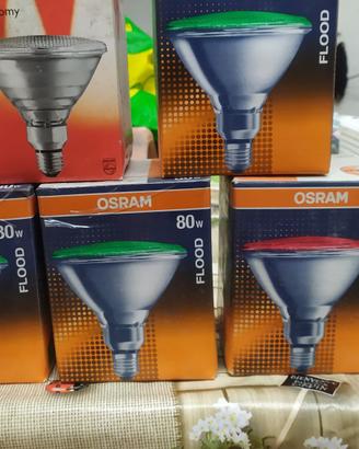 Lampadine colorate  PAR 38 per faretti esterni