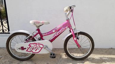 bici Atala numero 16 da bambina rosa pari al n