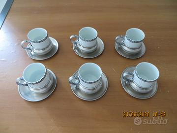 Servizio da caffè in peltro 95