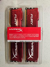 HyperX Fury 16GB (2x8GB) DDR3-1866 CL10