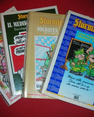 STURMTRUPPEN & COMICS CARTOONS-MINI LOTTO 9 VOLUMI