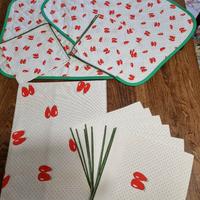 Set tovagliato  x 6 persone 