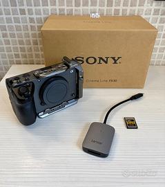 Sony FX30 + CFexpress Type A 160Gb + Cage Smallrig