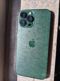 Iphone 13 pro max , verde alpino, capacita 265 GB