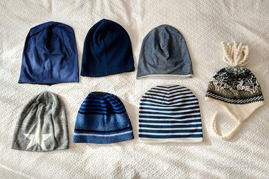 Berretti, sciarpe, guanti per ragazzo 8-12 anni