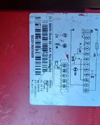 Apparecchiatura honeywell dvi980n mod.02