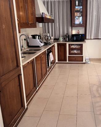 cucina in legno massello