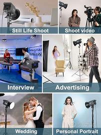 COLBOR CL100 LED Video Light, 100W 2700K~6500K.