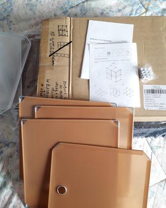 Mobiletto da comporre a 4 ripiani. Nuovo