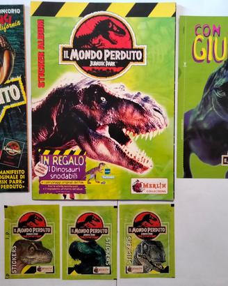Lotto Album Jurassic Park Mondo Perduto