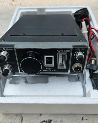 vintage Beltek W-5500 Citizens Band (CB) radio tra
