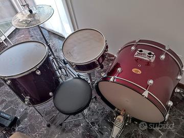 batteria Pearl target da studio