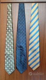 Set di 3 belle cravatte 