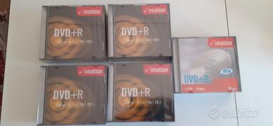 5 conf. "NUOVE" DA 10 PZ - IMATION DVD+R