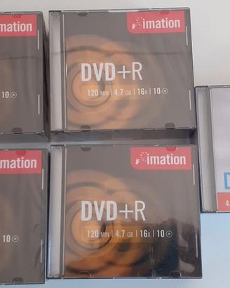 5 conf. "NUOVE" DA 10 PZ - IMATION DVD+R