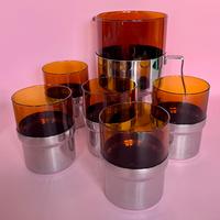 Set Vintage di Bicchieri e Caraffa PRAN 🍹✨