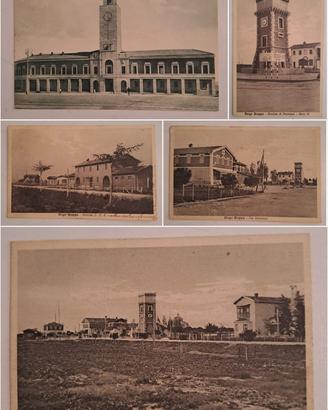 7 cartoline Littoria e Borgo Grappa