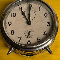 orologio sveglia anni 50/60