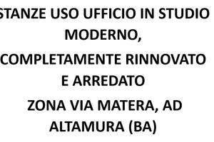 Stanze uso ufficio in studio nuovo e arredato