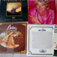 lotto vinili 33 giri lp disco album rock pop blues