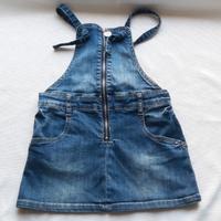 Salopette gonna , Vestito, Jeans blu BRUMS NUOVO