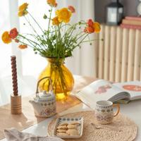 Servizio caffè Gardeny giallo o rosso villa altach
