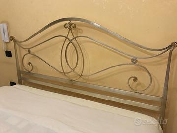 Letto matrimoniale  in ferro battuto  "Ciacci"