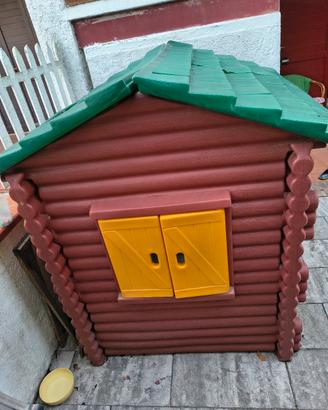Casetta per bambini 140x120