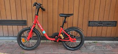 Bici bambino 2 in 1 - 14" - 3/5 anni + accessori