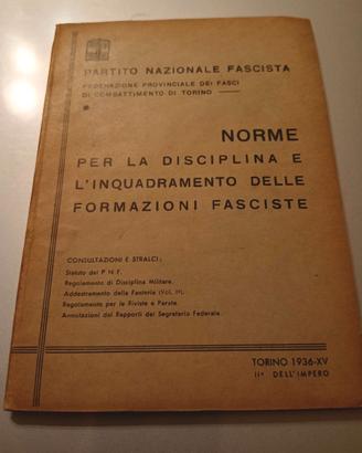 Fascismo, ventennio, pnf, mvsn, duce