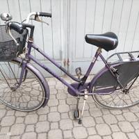 Bicicletta city bike Bianchi bici 26 con cestino