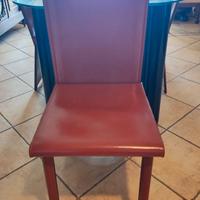 Sedia in pelle ZANOTTA