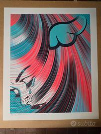 D*Face x Kay & Sunny “Cry Baby” Serigrafia