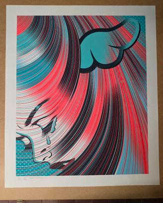D*Face x Kay & Sunny “Cry Baby” Serigrafia