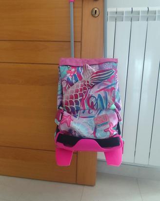 zaino per la scuola  + astuccio 