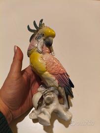 Pappagallo cacatua in porcellana Karl Ens