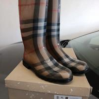 stivale pioggia donna Burberry  39