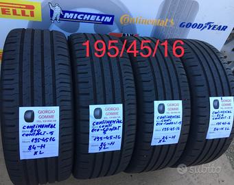 Gomme usate 195/45/16