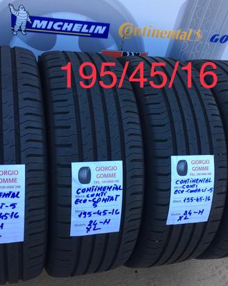 Gomme usate 195/45/16