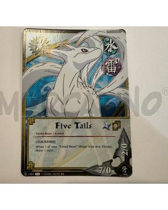 TWO TAILS TAILED BEAST N-1404 HOLO FOIL HERO'S ASC