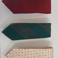 3 cravatte firmate Coveri Missoni Grimaldi