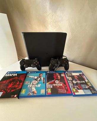 PlayStation 4+2 controller+ giochi 