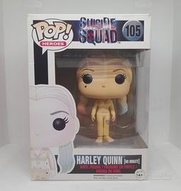 Funko POP Heroes HARLEY QUINN HQ INMATE 105 Figure