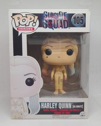 Funko POP Heroes HARLEY QUINN HQ INMATE 105 Figure