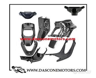 kit carene Booster 9 pezzi Nero grezzo 88 03 ( FRE